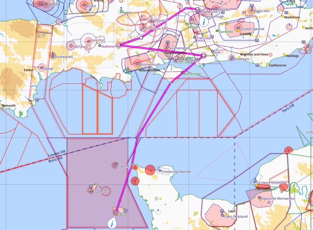 Jersey to Blackbushe