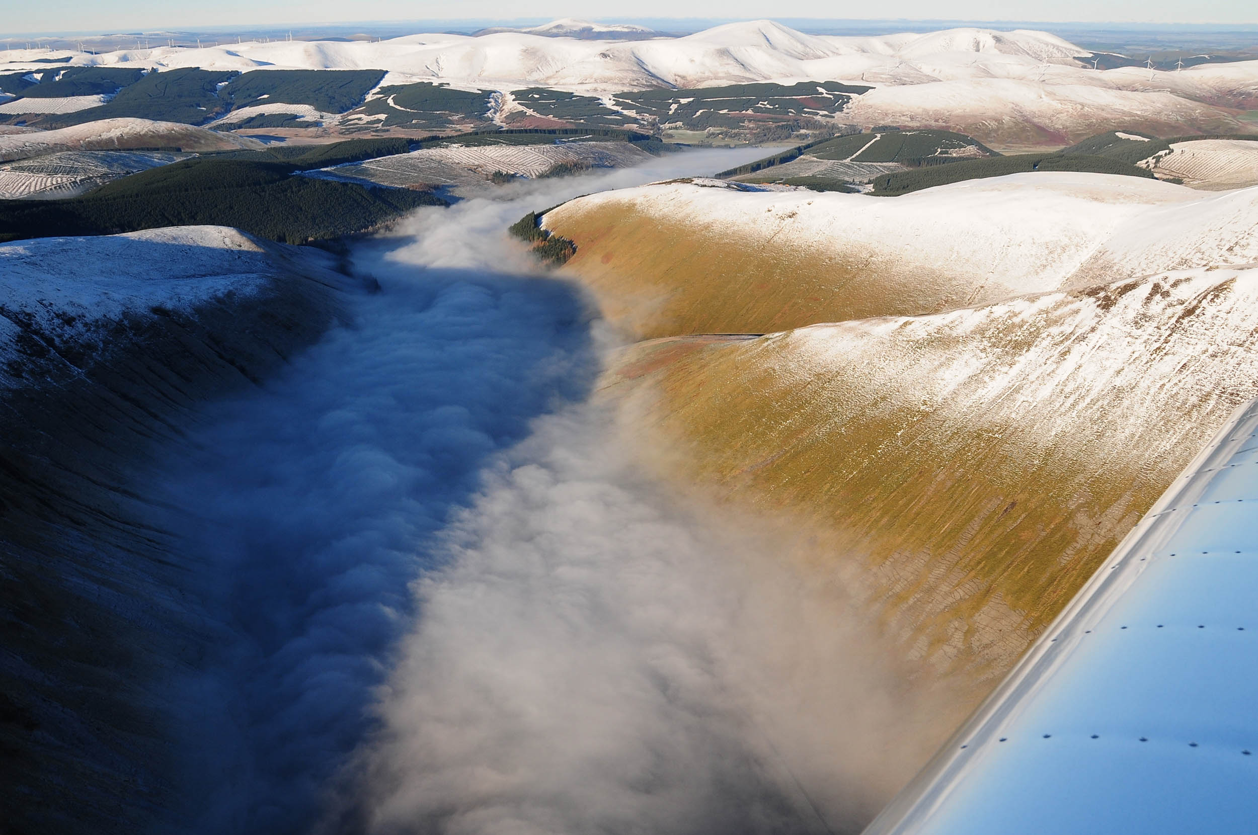 Valley fog in Southern Uplands