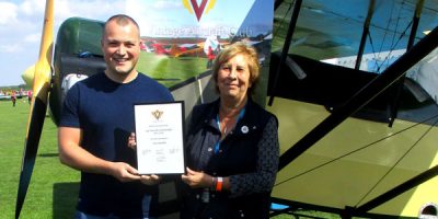 Jon Hartle VAC taildragger winner