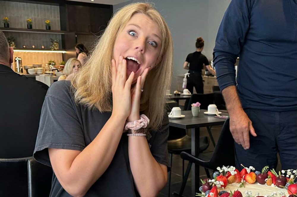 Megan celebrates her birthday