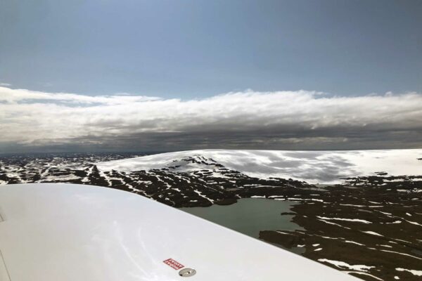 Impressive Northern Iceland glacier