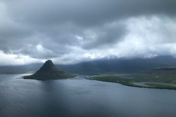 Volcano in Western Iceland