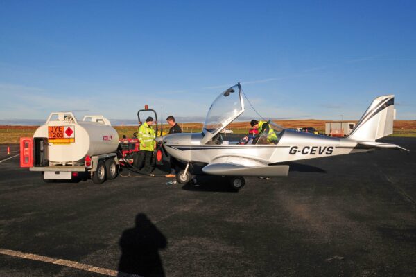Refuelling at Islay