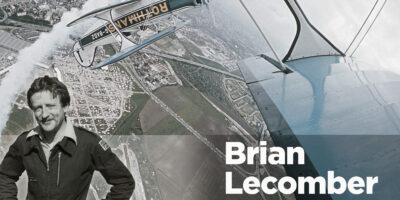 Brian Lecomber aerobatic pilot and writer