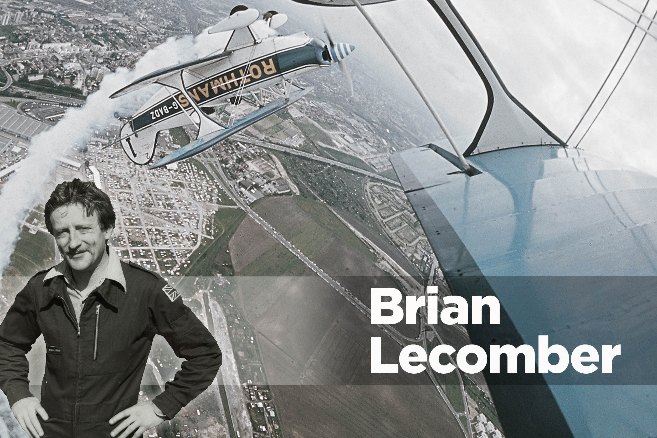 Brian Lecomber aerobatic pilot and writer