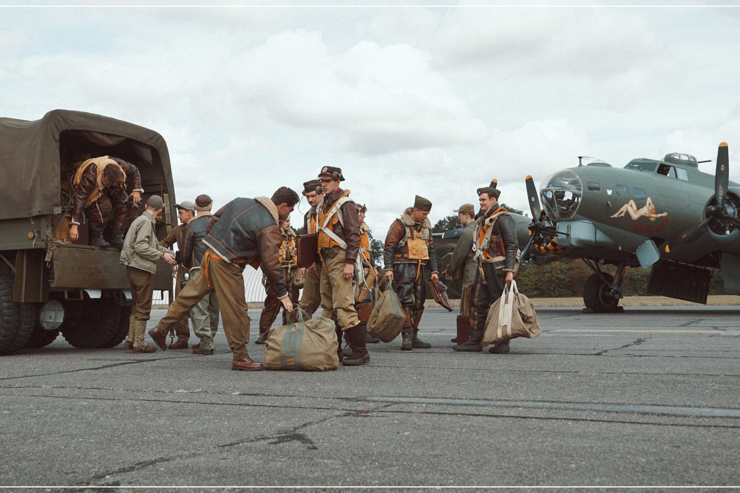The camps at North Weald, Upottery and Cherbourg will be 'reenactments'