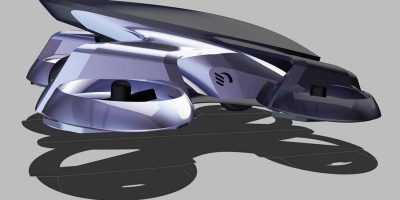 Cartivator Skydrive flying car