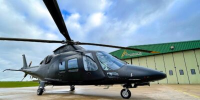 Agusta 109S, one of 17 helicopters at Helicentre two bases