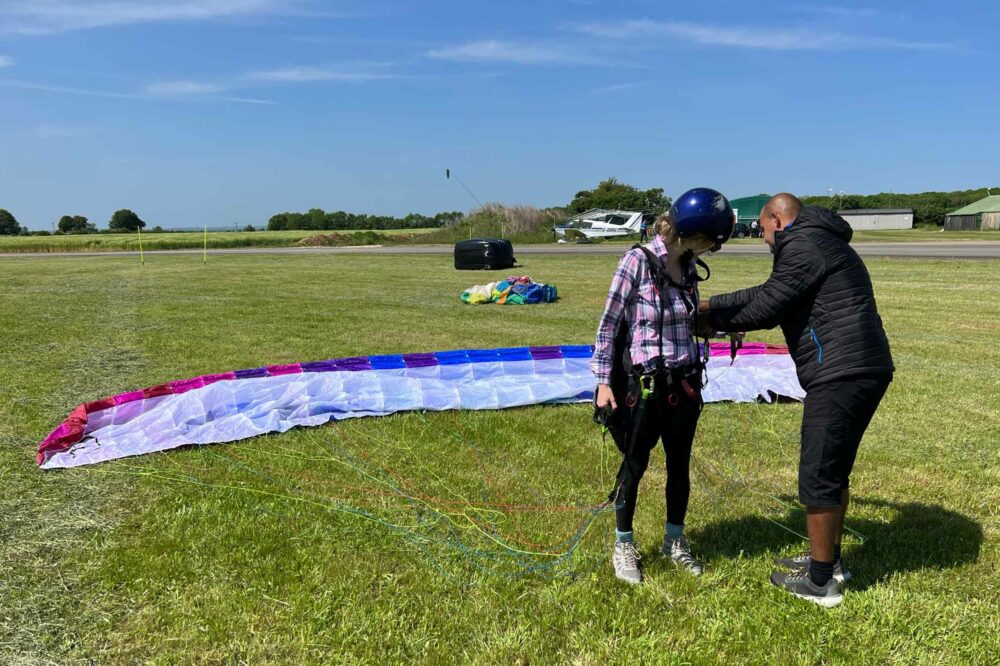 paramotoring