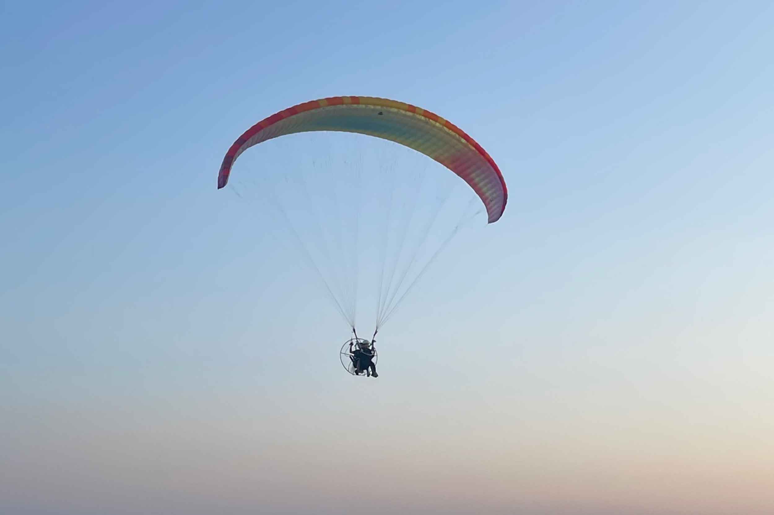 paramotoring