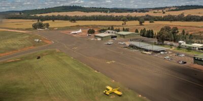 Parkes Airfield, Australia, location for a Rotax Fly-in