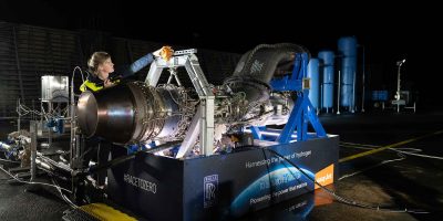 Rolls-Royce hydrogen jet