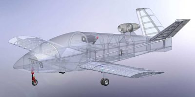 SubSonex 2-seat jet kit-lane