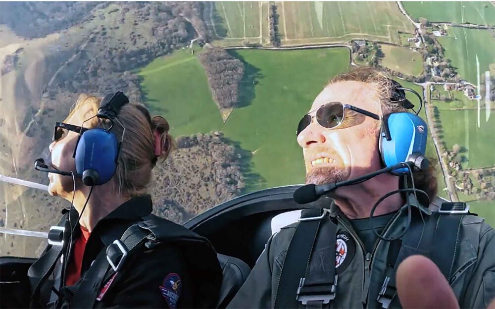 Stall in a light aircraft